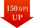 150万円UP